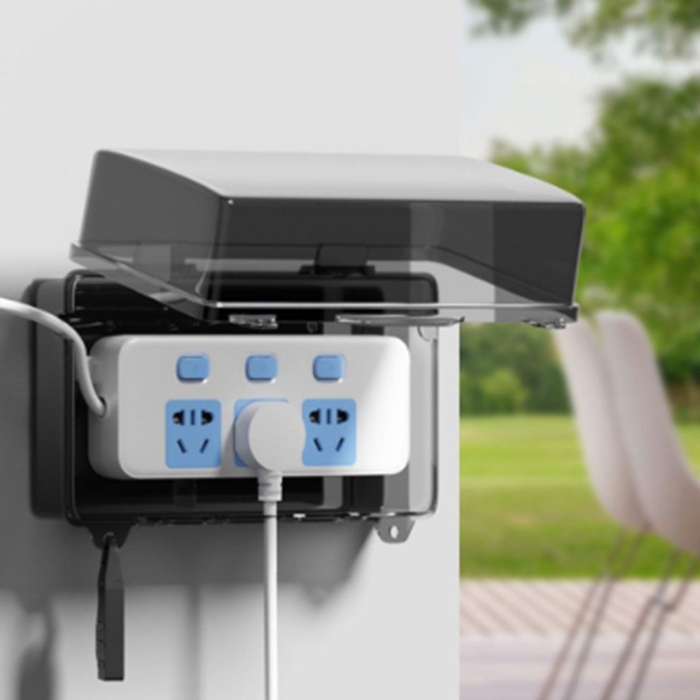 Прочный пластиковый водонепрон – обзор и цена Outdoor Power Strip Weatherproof
