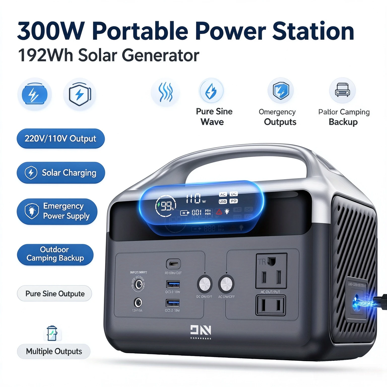 Портативная электростанция мощ – обзор и цена Ac Outdoor Power